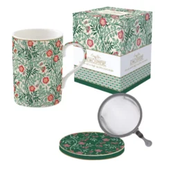 EASY LIFE FLORAL FANTAISY Coffret Tisanière 35 Cl En Porcelaine -Élégance Bar Soldes art deco flowers coffret tisaniere 35 cl en porcelaine p 4