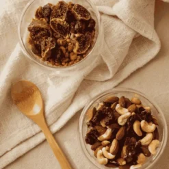 Bols à Double Paroi NUTS Avec Cuillère En Bambou Lot De 2 -Élégance Bar Soldes bols a double paroi nuts avec cuillere en bambou lot de 2 nvs 5