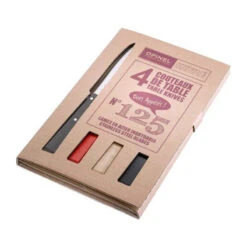 BON APPETIT Coffret De 4 Couteaux De Table Steak OPINEL Esprit LOFT -Élégance Bar Soldes bon appetit coffret de 4 couteaux de table steak opinel esprit loft 5