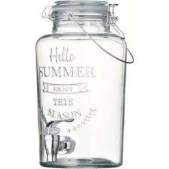 Bonbonne En Verre Robinet Jus Punch Rhum Arrangé Point Virgule 3 L -Élégance Bar Soldes bonbonne en verre robinet jus punch rhum arrange point virgule 3 l p 5