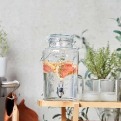 Bonbonne En Verre Robinet Jus Punch Rhum Arrangé Point Virgule 3 L -Élégance Bar Soldes bonbonne en verre robinet jus punch rhum arrange point virgule 3 l p 7