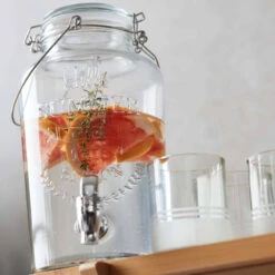 Bonbonne En Verre Robinet Jus Punch Rhum Arrangé Point Virgule 3 L -Élégance Bar Soldes bonbonne en verre robinet jus punch rhum arrange point virgule 3 l p 9