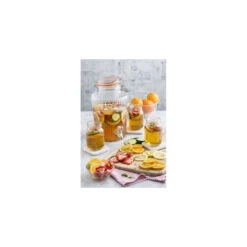 Bonbonne En Verre Strié Avec Robinet Jus Punch Rhum Arrangé KILNER 5 L SC -Élégance Bar Soldes bonbonne en verre strie avec robinet jus punch rhum arrange kilner 5 l 2