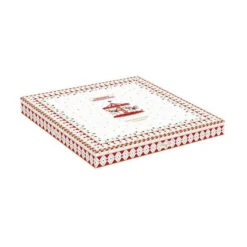EASY LIFE CHRISTMAS WONDERLAND Plat à Tarte Avec Sa Pelle En Porcelaine D32 -Élégance Bar Soldes christmas wonderland plat a tarte avec sa pelle en porcelaine d32 5