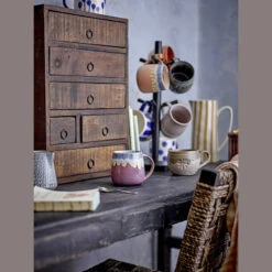 CLOE Mug Tasse En Grès BLOOMINGVILLE - Les 3 -Élégance Bar Soldes cloe mug tasse en gres bloomingville les 3 11