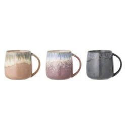 CLOE Mug Tasse En Grès BLOOMINGVILLE - Les 3 -Élégance Bar Soldes cloe mug tasse en gres bloomingville les 3 7