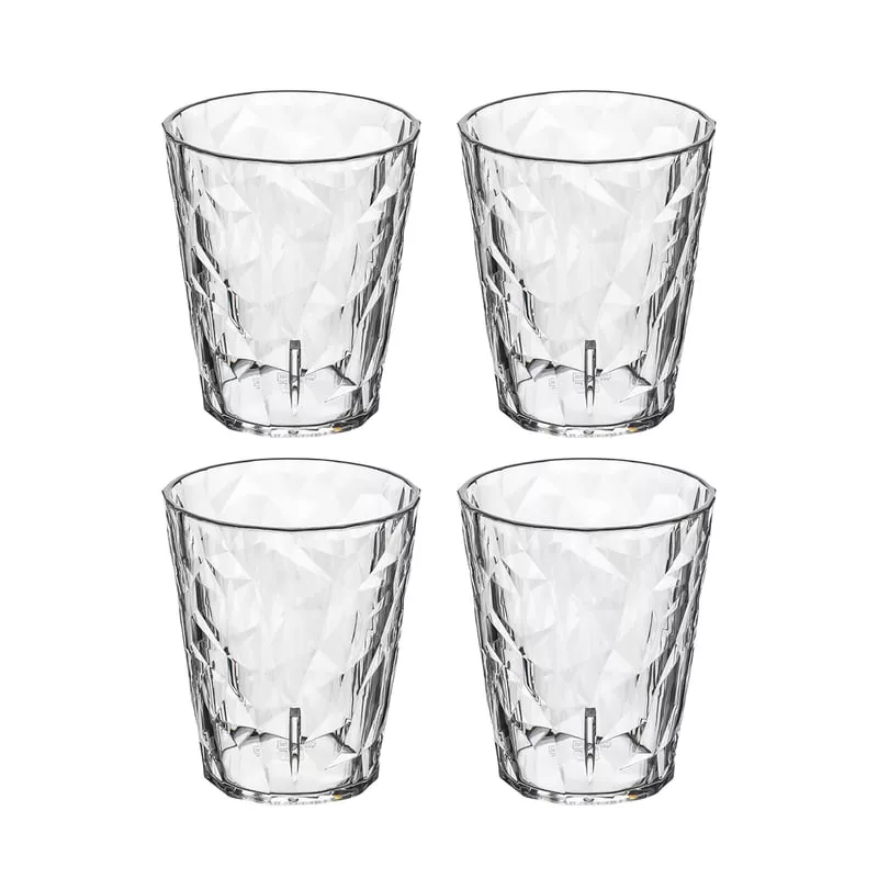 Koziol Club N°1 Verre à Eau 250 Ml Polycarbonate Kosiol Set De 4 4 Koziol Club N°1 Verre à Eau 250 Ml Polycarbonate Kosiol Set De 4 – Image 2