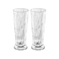 Koziol Club N°11 Verre à Bière 500 Ml Polycarbonate Kosiol Set De 2 -Élégance Bar Soldes club n11 verre 500 ml polycarbonate kosiol set de 2 nvs 4