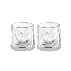 Koziol Club N°2 Verre 250 Ml Polycarbonate Kosiol Set De 2 -Élégance Bar Soldes club n2 verre 250 ml polycarbonate kosiol set de 2 nvs 3