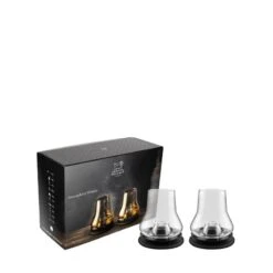 COFFRET ATMOSPHERE 2 Verres à Dégustation à Whisky + Socle Rafraichisseur + Dessous De Verre PEUGEOT Noir Mat -Élégance Bar Soldes coffret atmosphere 2 verres a degustation a whisky socle rafraichisseur dessous de verre peugeot noir mat 2