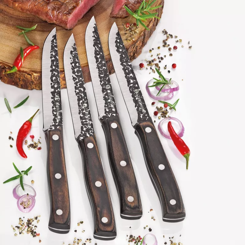 HUNTER Coffret Couteau à Steak 11 Cm Lame Lisse Zassenhaus - Les 4 7 HUNTER Coffret Couteau à Steak 11 Cm Lame Lisse Zassenhaus - Les 4 – Image 5