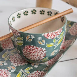 COTTAGE Bol à Soupe Nouilles Et Baguettes 50 Cl Vert TABLE PASSION -Élégance Bar Soldes cottage bol a soupe nouilles et baguettes 50 cl vert table passion p 10