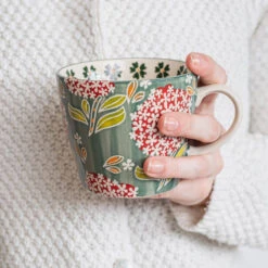 COTTAGE Coffret 4 Tasses 36 Cl En Grès TABLE PASSION -Élégance Bar Soldes cottage coffret 4 tasses 36 cl en gres table passion p 4