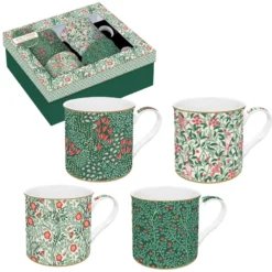 EASY LIFE FLORAL FANTAISY Coffret 4 Mugs 30cl En Porcelaine -Élégance Bar Soldes creative coffret 4 mugs 35cl en porcelaine p 3