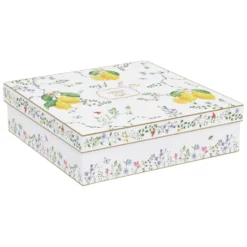 EASY LIFE FLEURS Et CITRONS Coffret Tasse Café Expresso Porcelaine - Les 6 -Élégance Bar Soldes fleurs et citrons coffret tasse cafe expresso porcelaine les 6 2