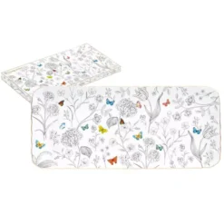 EASY LIFE Fleurs Et Papillons Plat à Cake 36 X 16 Cm EASYLIFE -Élégance Bar Soldes fleurs et papillons plat a cake 36 x 16 cm easylife p 2