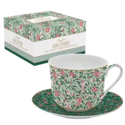 EASY LIFE FLORAL FANTAISY Coffret Déjeuner 40 Cl En Porcelaine -Élégance Bar Soldes floral fantaisy coffret dejeuner 40 cl en porcelaine 3