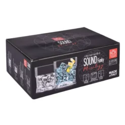 FUNKY Gobelet Verre Whisky Jus 32 Cl - Coffret De 6 -Élégance Bar Soldes funky gobelet verre whisky jus 32 cl coffret de 6 3