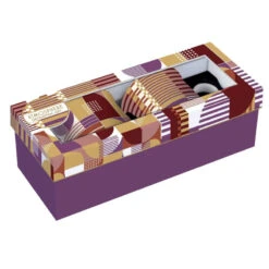 EASY LIFE GEOMETRIC ART Coffret Mug Porcelaine Easylife - Les 2 SC -Élégance Bar Soldes geometric art coffret mug porcelaine easylife les 2 sc p 2