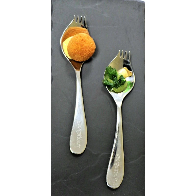 GEORGETTE Standing Demoiselle Fourchette Finition Argent 33 µ 8 GEORGETTE Standing Demoiselle Fourchette Finition Argent 33 µ – Image 6