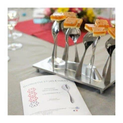 GEORGETTE Standing Demoiselle Fourchette Inox 18/10 Finition Brillante Gaucher -Élégance Bar Soldes georgette standing demoiselle fourchette inox 1810 finition brillante gaucher 2