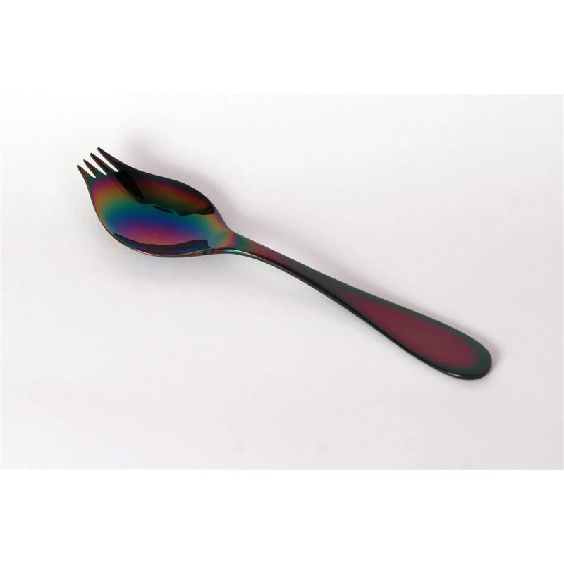 GEORGETTE Standing Grande Fourchette Titane Arc En Ciel 6 GEORGETTE Standing Grande Fourchette Titane Arc En Ciel – Image 4