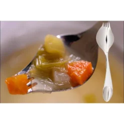 GEORGETTE UNIK Fourchette Cuillère Inox 18/0 Finition Inox Brossé -Élégance Bar Soldes georgette unik fourchette cuillere inox 180 finition inox brosse p 4