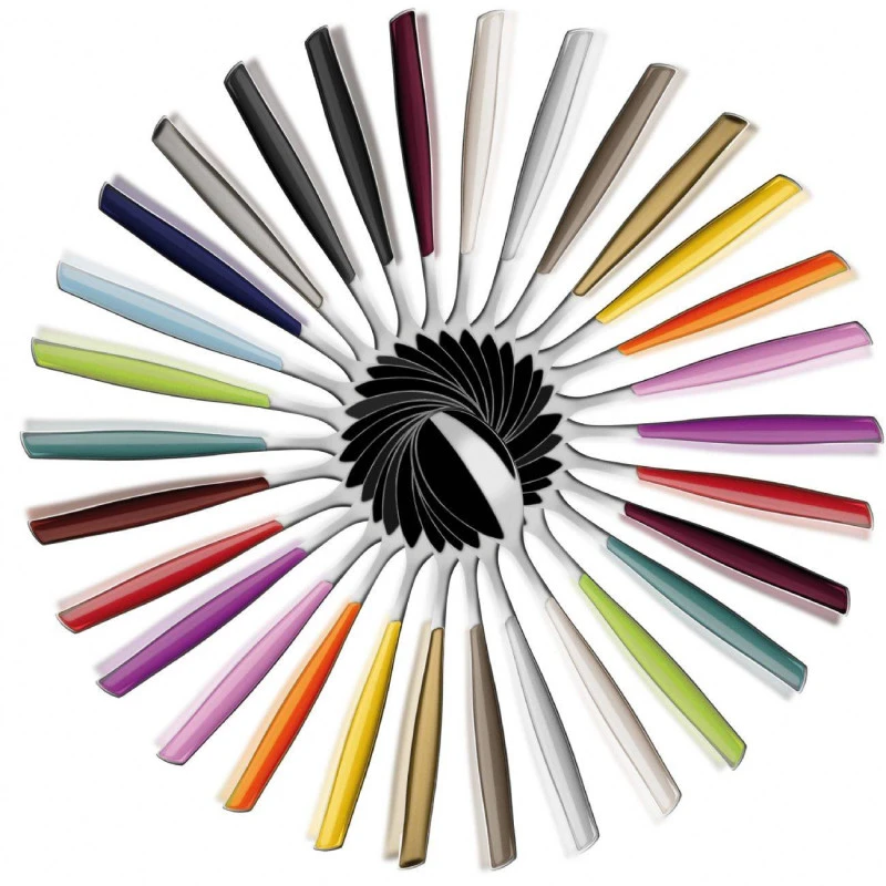 GLAMOUR Mix Colour Ménagère Multicolore 24 Pièces BUGATTI 4 GLAMOUR Mix Colour Ménagère Multicolore 24 Pièces BUGATTI – Image 2