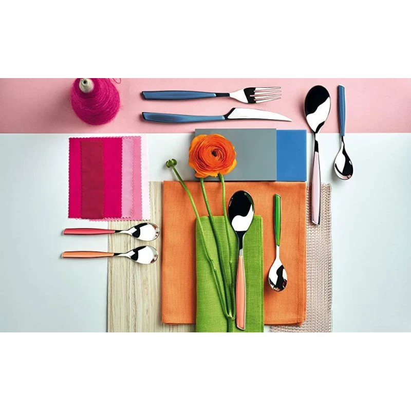 GLAMOUR Mix Colour Ménagère Multicolore 24 Pièces BUGATTI 10 GLAMOUR Mix Colour Ménagère Multicolore 24 Pièces BUGATTI – Image 8