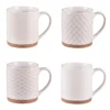 JASPE Coffret Mugs Porcelaine Beige TABLE PASSION 30cl - Les 4 -Élégance Bar Soldes jaspe coffret mugs porcelaine beige table passion 30cl les 4