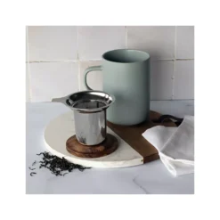 JULIET Infuseur à Thé / Tisanière En Grès Perle 475 Ml OGO Avec Couvercle Bois -Élégance Bar Soldes juliet infuseur a the tisaniere en gres perle 475 ml ogo avec couvercle bois 5