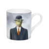 LE FILS DE L'HOMME Mug En Porcelaine By René Magritte De Könitz -Élégance Bar Soldes jungle mug en porcelaine vert les 4 8
