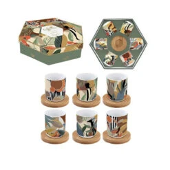EASY LIFE KILIMANJARO Coffret Tasse Expresso Porcelaine - Les 6 SC -Élégance Bar Soldes kilimanjaro coffret tasse expresso porcelaine les 6 1