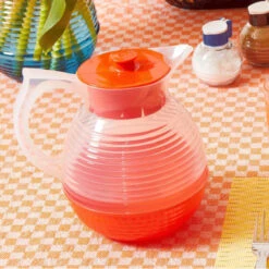LA CARAFE ORIGINALE Carafe à Eau 1.3 L Abricot -Élégance Bar Soldes la carafe originale carafe a eau 13 l abricot p 5