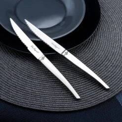 AMEFA Lou Laguiole Coffret De 6 Couteaux Steak Jet Sablé 12 AMEFA Lou Laguiole Coffret De 6 Couteaux Steak Jet Sablé -Élégance Bar Soldes lou laguiole coffret de 6 couteaux steak jet sable 4