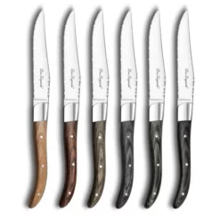 LOUIS Coffret Amefa 6 Couteaux Steak Manche Bois De Pakka Mixés 16 LOUIS Coffret Amefa 6 Couteaux Steak Manche Bois De Pakka Mixés -Élégance Bar Soldes louis coffret amefa 6 couteaux steak manche bois de pakka mixes p 1 4