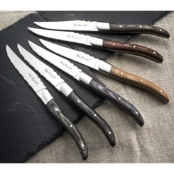 LOUIS Coffret Amefa 6 Couteaux Steak Manche Bois De Pakka Mixés 18 LOUIS Coffret Amefa 6 Couteaux Steak Manche Bois De Pakka Mixés -Élégance Bar Soldes louis coffret amefa 6 couteaux steak manche bois de pakka mixes p 1 6