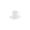 LUNIA Tasse à Café Expresso En Porcelaine Blanche 100 Ml PORCELLANA BIANCA -Élégance Bar Soldes lunia tasse a cafe expresso en porcelaine blanche 100 ml porcellana bianca nvs