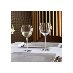 MACARON Flûte à Champagne Verre à Pied 30 Cl Krysta Chef & Sommelier - Les 6 -Élégance Bar Soldes macaron flute a champagne verre a pied 30 cl kwarx chef sommelier les 6 2