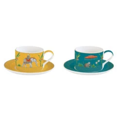 EASY LIFE MARAJAH Coffret Duo Paire Tasse à Déjeuner Porcelaine EASYLIFE -Élégance Bar Soldes marajah coffret duo paire tasse a dejeuner porcelaine easylife 5