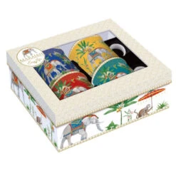 EASY LIFE MARAJAH Mug Porcelaine EASYLIFE - Coffret De 4 -Élégance Bar Soldes marajah mug porcelaine easylife coffret de 4 5