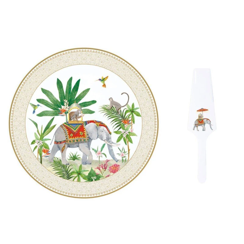 EASY LIFE MARAJAH Plat De Service Tarte Pizza Avec Pelle à Tarte En Porcelaine D32 Cm EASYLIFE 7 EASY LIFE MARAJAH Plat De Service Tarte Pizza Avec Pelle à Tarte En Porcelaine D32 Cm EASYLIFE – Image 5