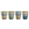 MATERA Set De 4 Mug En Céramique 300 Ml Leonardo -Élégance Bar Soldes matera set de 4 mug en ceramique 300 ml leonardo