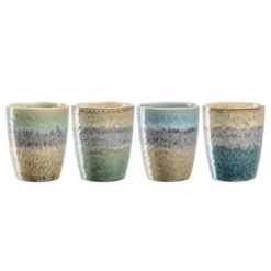 MATERA Set De 4 Mug En Céramique 300 Ml Leonardo -Élégance Bar Soldes matera set de 4 mug en ceramique 300 ml leonardo 4