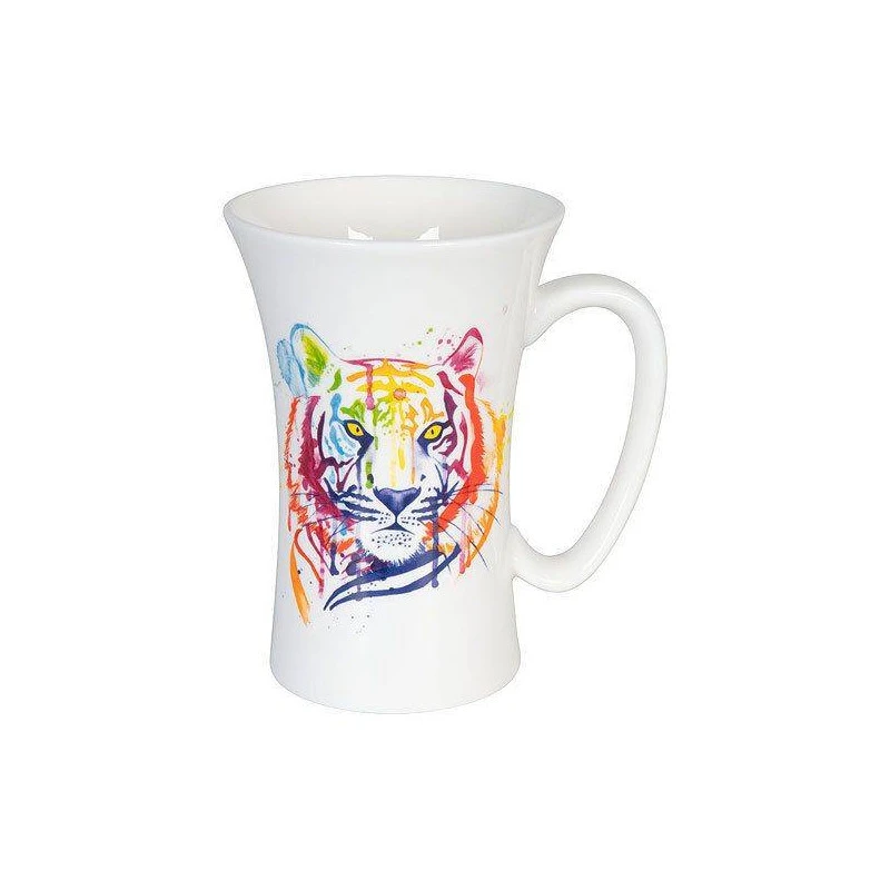 MEGA MUG Porcelaine Könitz Watercoloured Animals Tigre 4 MEGA MUG Porcelaine Könitz Watercoloured Animals Tigre – Image 2