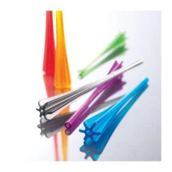 Mélangeur Pilon Paille Cocktails Coloris Assortis - Les 6 MASTRAD -Élégance Bar Soldes melangeur pilon paille cocktails coloris assortis les 6 mastrad 6