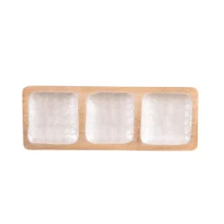 MELLOW Plateau Apéritif 3 Compartiments En Bois De Manguier Et Résine 41x15 Cm Martelé TABLE PASSION 5 MELLOW Plateau Apéritif 3 Compartiments En Bois De Manguier Et Résine 41x15 Cm Martelé TABLE PASSION -Élégance Bar Soldes mellow plateau aperitif 3 compartiments en bois de manguier et resine 41x15 cm martele table passion p 1