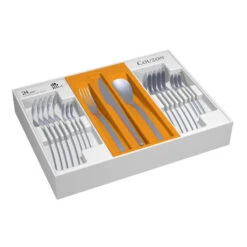 Ménagère 24 Pièces - Inox ELIXIR - COUZON - Coffret Long -Élégance Bar Soldes menagere 24 pieces inox elixir couzon coffet long 3