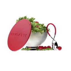 MOLLA KISS Pince à Salade BUGATTI Rouge -Élégance Bar Soldes molla kiss pince a salade bugatti rouge 3