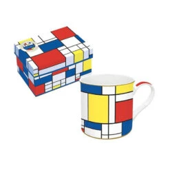 EASY LIFE MONDRIAN Mug En Porcelaine EASYLIFE 11 EASY LIFE MONDRIAN Mug En Porcelaine EASYLIFE -Élégance Bar Soldes mondrian mug en porcelaine easylife 3